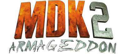 MDK 2 Armageddon logo for Playstation 2
